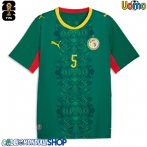 Maglie da calcio Senegal Idrissa Gueye #5 Seconda Maglia Mondiali 2026  Manica Corta